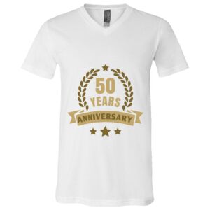 BELLA + CANVAS Unisex Jersey V-Neck Tee Thumbnail