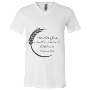 BELLA + CANVAS Unisex Jersey V-Neck Tee Thumbnail