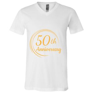 BELLA + CANVAS Unisex Jersey V-Neck Tee Thumbnail