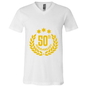 BELLA + CANVAS Unisex Jersey V-Neck Tee Thumbnail