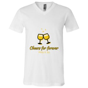 BELLA + CANVAS Unisex Jersey V-Neck Tee Thumbnail