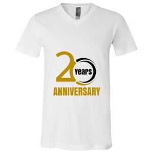 BELLA + CANVAS Unisex Jersey V-Neck Tee Thumbnail