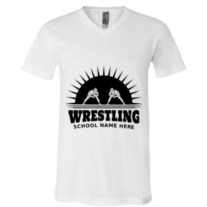 BELLA + CANVAS Unisex Jersey V-Neck Tee Thumbnail