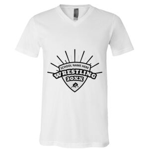 BELLA + CANVAS Unisex Jersey V-Neck Tee Thumbnail