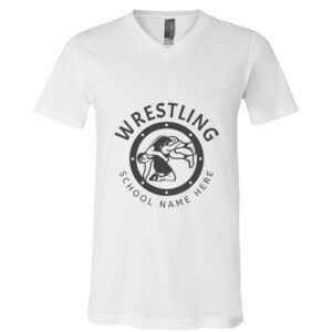 BELLA + CANVAS Unisex Jersey V-Neck Tee Thumbnail