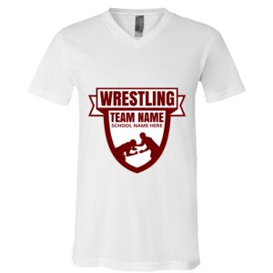 BELLA + CANVAS Unisex Jersey V-Neck Tee Thumbnail