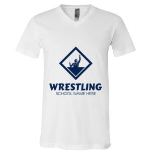 BELLA + CANVAS Unisex Jersey V-Neck Tee Thumbnail