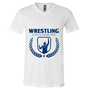 BELLA + CANVAS Unisex Jersey V-Neck Tee Thumbnail