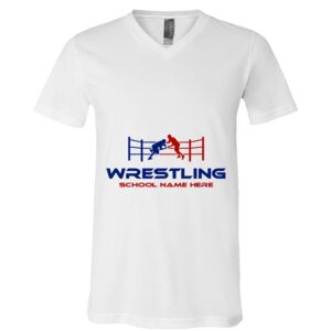 BELLA + CANVAS Unisex Jersey V-Neck Tee Thumbnail