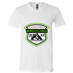 BELLA + CANVAS Unisex Jersey V-Neck Tee Thumbnail