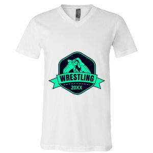 BELLA + CANVAS Unisex Jersey V-Neck Tee Thumbnail