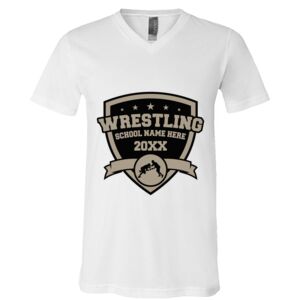 BELLA + CANVAS Unisex Jersey V-Neck Tee Thumbnail