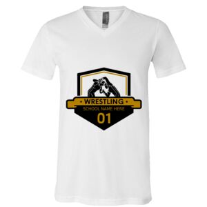 BELLA + CANVAS Unisex Jersey V-Neck Tee Thumbnail