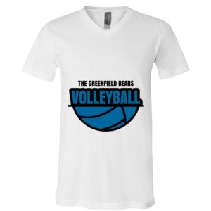 BELLA + CANVAS Unisex Jersey V-Neck Tee Thumbnail