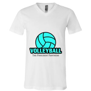 BELLA + CANVAS Unisex Jersey V-Neck Tee Thumbnail