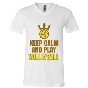 BELLA + CANVAS Unisex Jersey V-Neck Tee Thumbnail