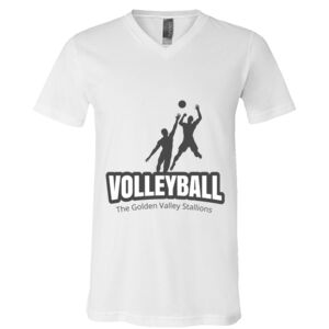 BELLA + CANVAS Unisex Jersey V-Neck Tee Thumbnail