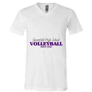 BELLA + CANVAS Unisex Jersey V-Neck Tee Thumbnail