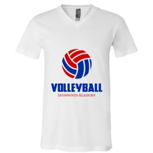 BELLA + CANVAS Unisex Jersey V-Neck Tee Thumbnail