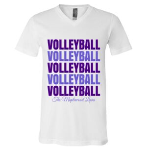 BELLA + CANVAS Unisex Jersey V-Neck Tee Thumbnail