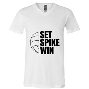 BELLA + CANVAS Unisex Jersey V-Neck Tee Thumbnail