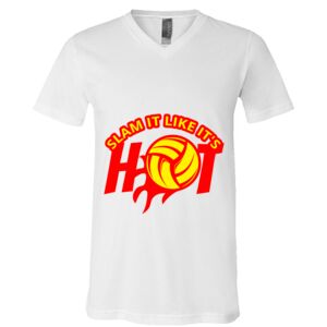 BELLA + CANVAS Unisex Jersey V-Neck Tee Thumbnail