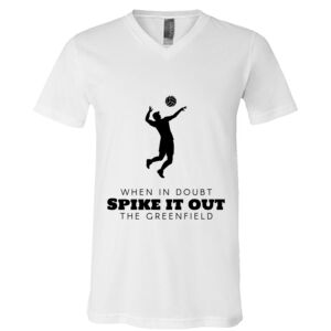 BELLA + CANVAS Unisex Jersey V-Neck Tee Thumbnail