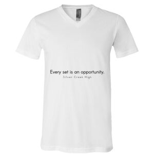 BELLA + CANVAS Unisex Jersey V-Neck Tee Thumbnail