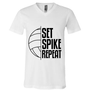 BELLA + CANVAS Unisex Jersey V-Neck Tee Thumbnail