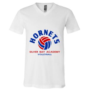 BELLA + CANVAS Unisex Jersey V-Neck Tee Thumbnail