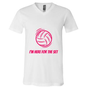 BELLA + CANVAS Unisex Jersey V-Neck Tee Thumbnail