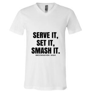 BELLA + CANVAS Unisex Jersey V-Neck Tee Thumbnail