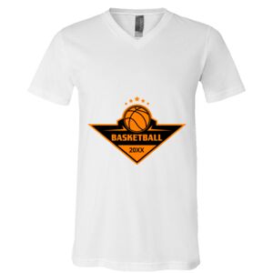 BELLA + CANVAS Unisex Jersey V-Neck Tee Thumbnail