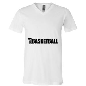 BELLA + CANVAS Unisex Jersey V-Neck Tee Thumbnail