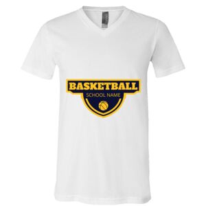 BELLA + CANVAS Unisex Jersey V-Neck Tee Thumbnail