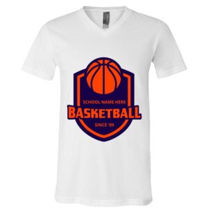 BELLA + CANVAS Unisex Jersey V-Neck Tee Thumbnail