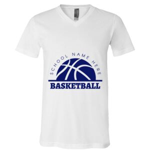 BELLA + CANVAS Unisex Jersey V-Neck Tee Thumbnail