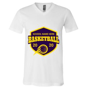 BELLA + CANVAS Unisex Jersey V-Neck Tee Thumbnail