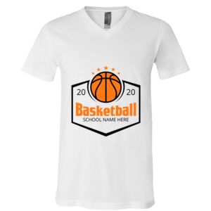 BELLA + CANVAS Unisex Jersey V-Neck Tee Thumbnail