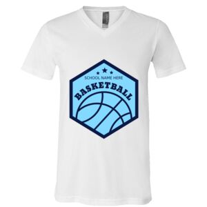 BELLA + CANVAS Unisex Jersey V-Neck Tee Thumbnail