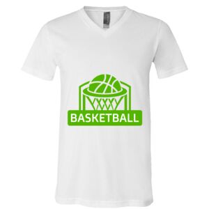 BELLA + CANVAS Unisex Jersey V-Neck Tee Thumbnail