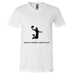 BELLA + CANVAS Unisex Jersey V-Neck Tee Thumbnail