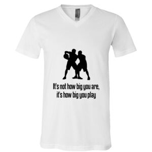 BELLA + CANVAS Unisex Jersey V-Neck Tee Thumbnail