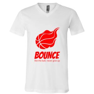 BELLA + CANVAS Unisex Jersey V-Neck Tee Thumbnail