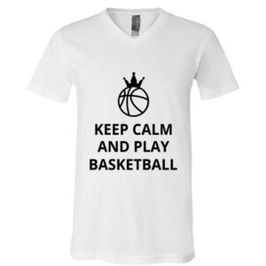 BELLA + CANVAS Unisex Jersey V-Neck Tee Thumbnail