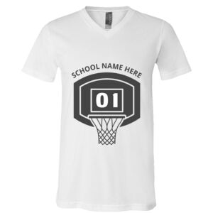 BELLA + CANVAS Unisex Jersey V-Neck Tee Thumbnail