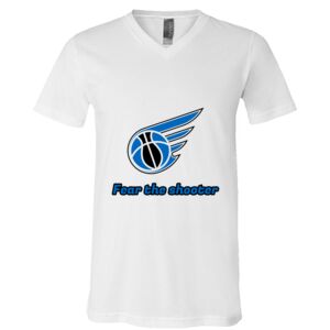 BELLA + CANVAS Unisex Jersey V-Neck Tee Thumbnail