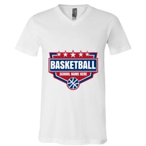 BELLA + CANVAS Unisex Jersey V-Neck Tee Thumbnail