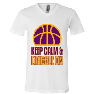 BELLA + CANVAS Unisex Jersey V-Neck Tee Thumbnail