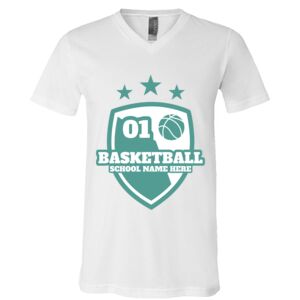 BELLA + CANVAS Unisex Jersey V-Neck Tee Thumbnail